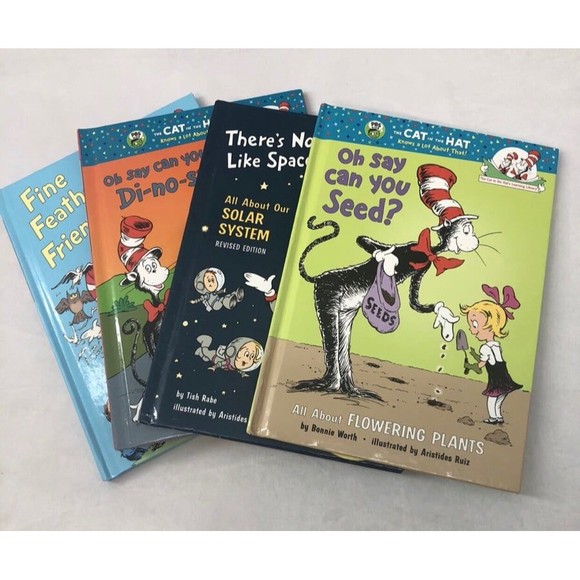 Dr seuss learning library book lot/bundle of 4 - Picture 2 of 5